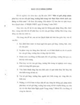 Một số giải pháp nhằm phát huy vai trò của già làng, trưởng bản trong việc thực hiện chính sách cúa Đảng và nhà nước  